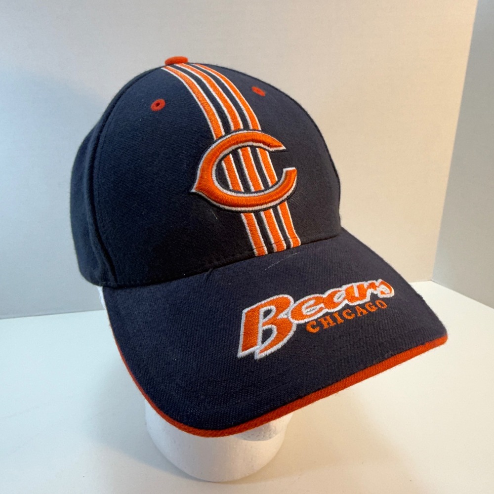 Chicago Bears Twins Enterprise Hat Men OSFA Navy Blue Vintage NFL Cap